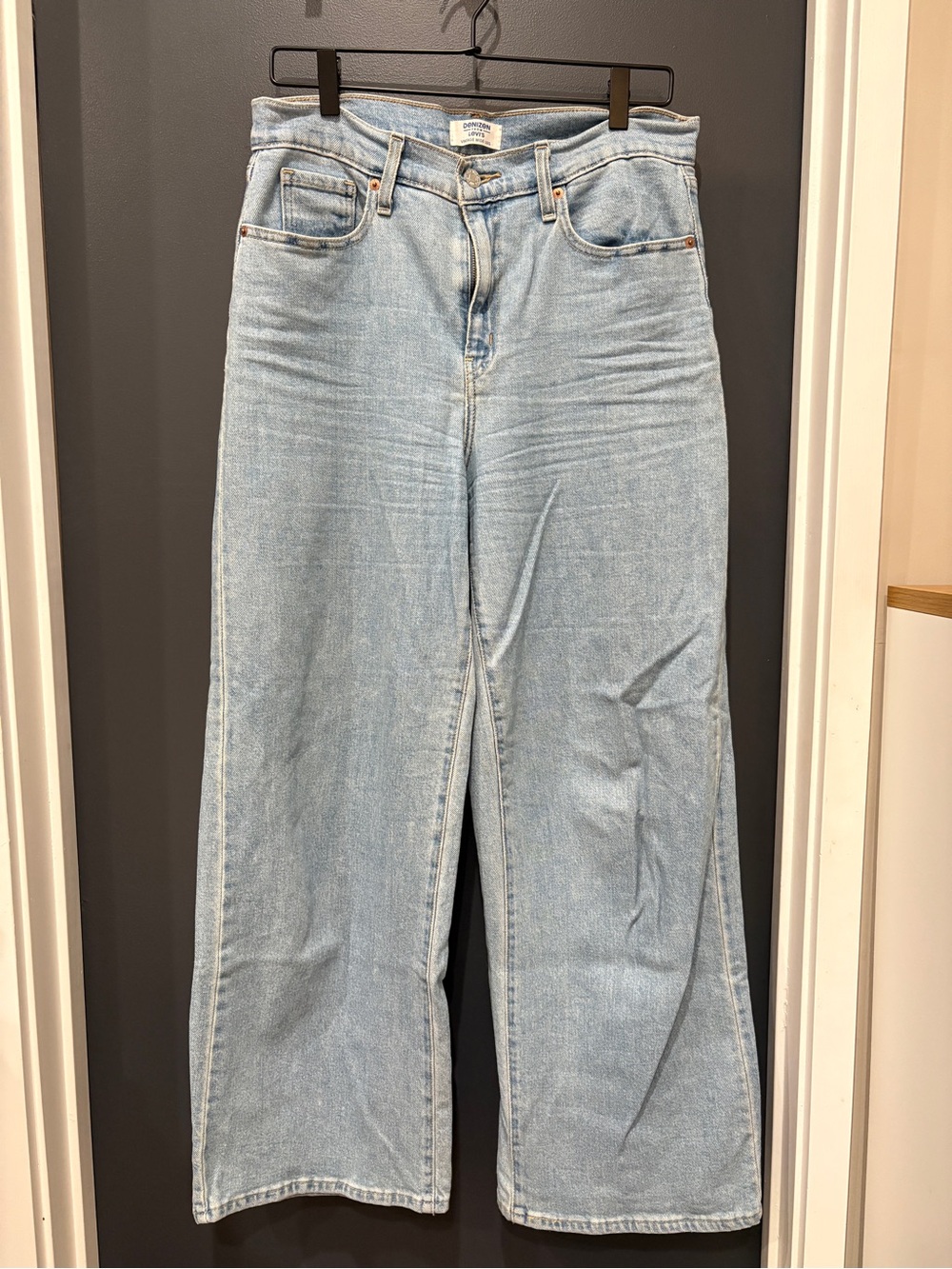 Denizens by Levi’s Light Wash Wide Leg Jeans